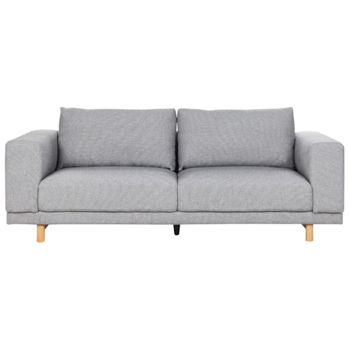 Sofa 3-osobowa szara NIVALA