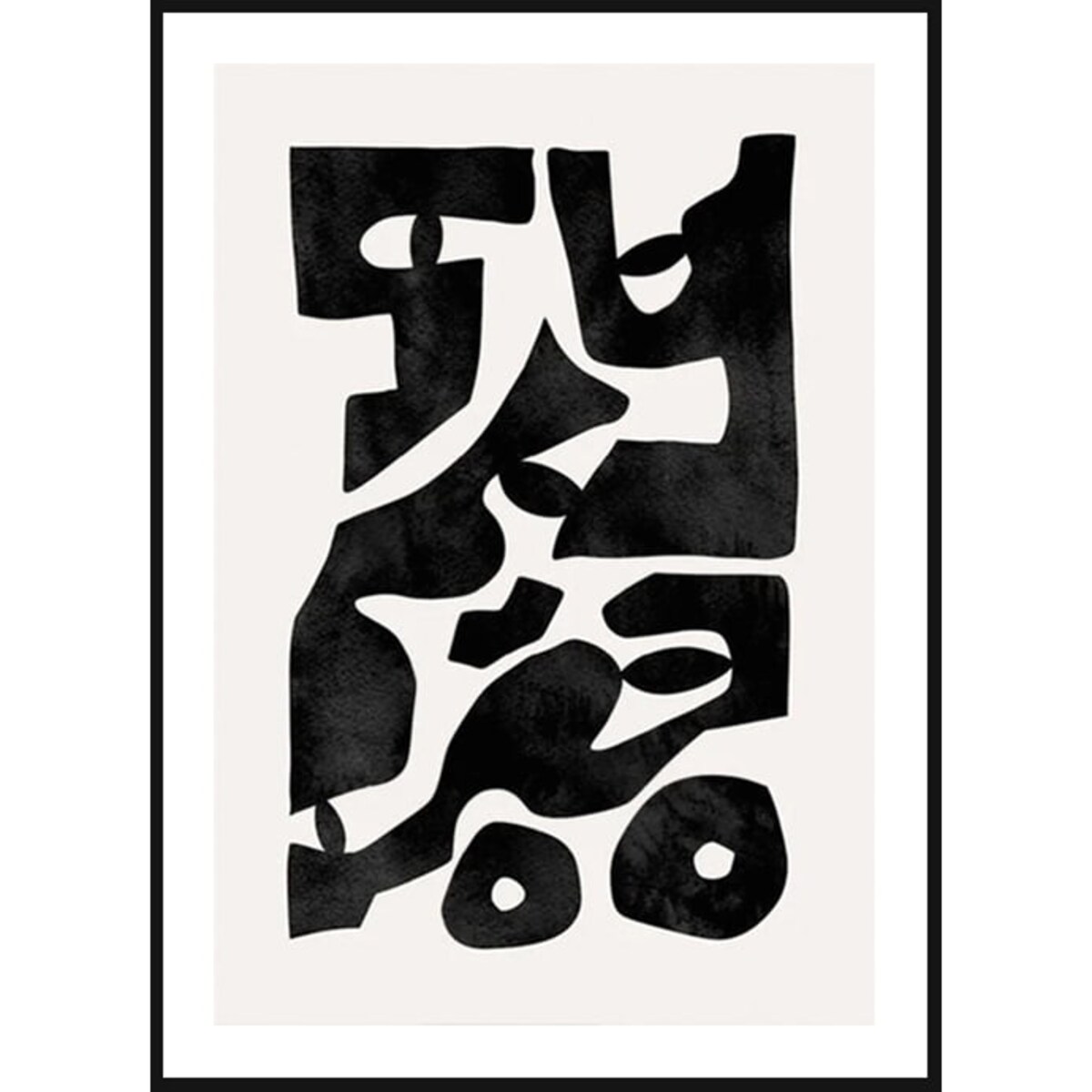 Poster Story, Plakat, Obraz - Abstrakcyjne Kształty, wymiary 21 x 30 cm