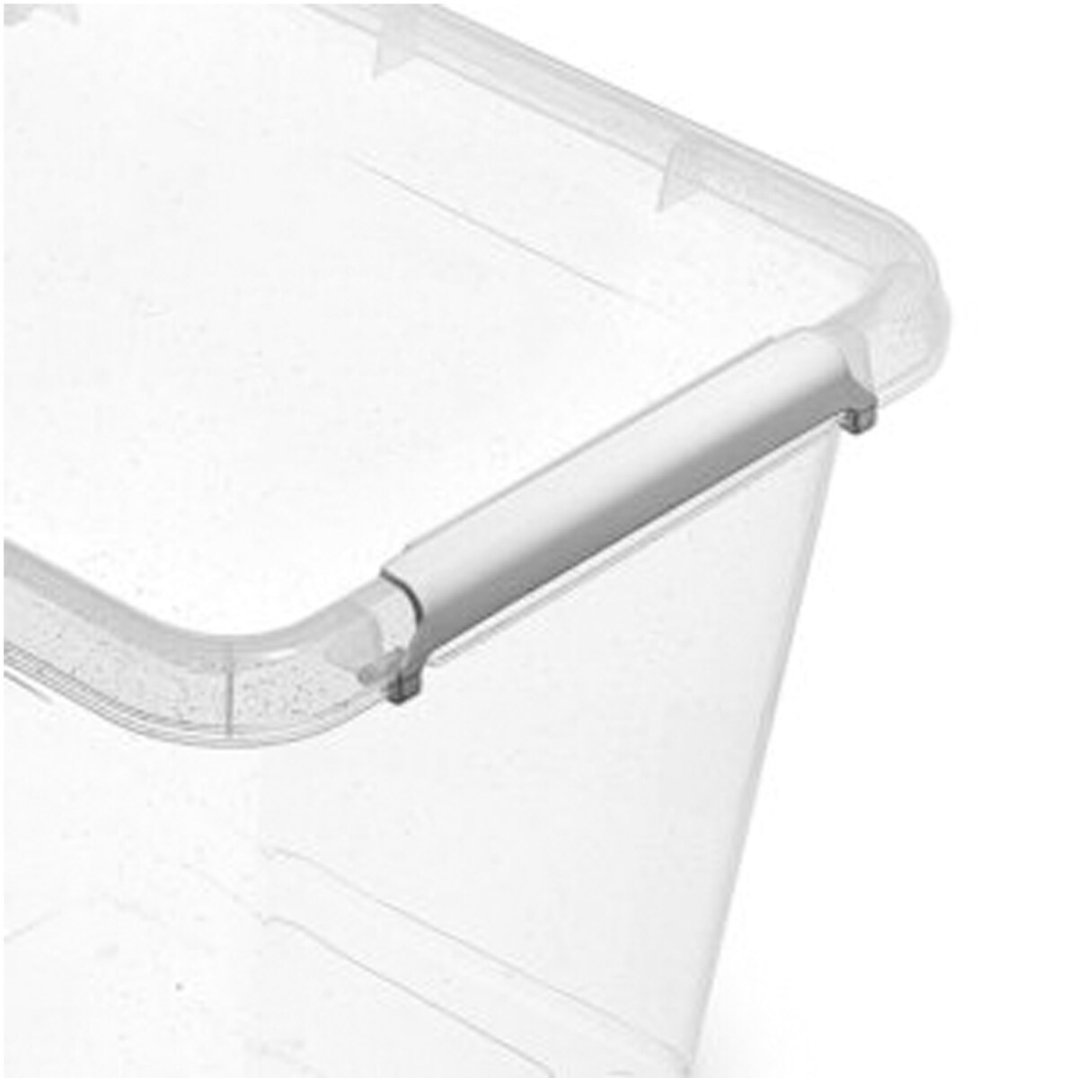 Pojemnik Plastikowy Pudełko Z Pokrywą Na Żywność Antybakteryjne 3X 0,85L