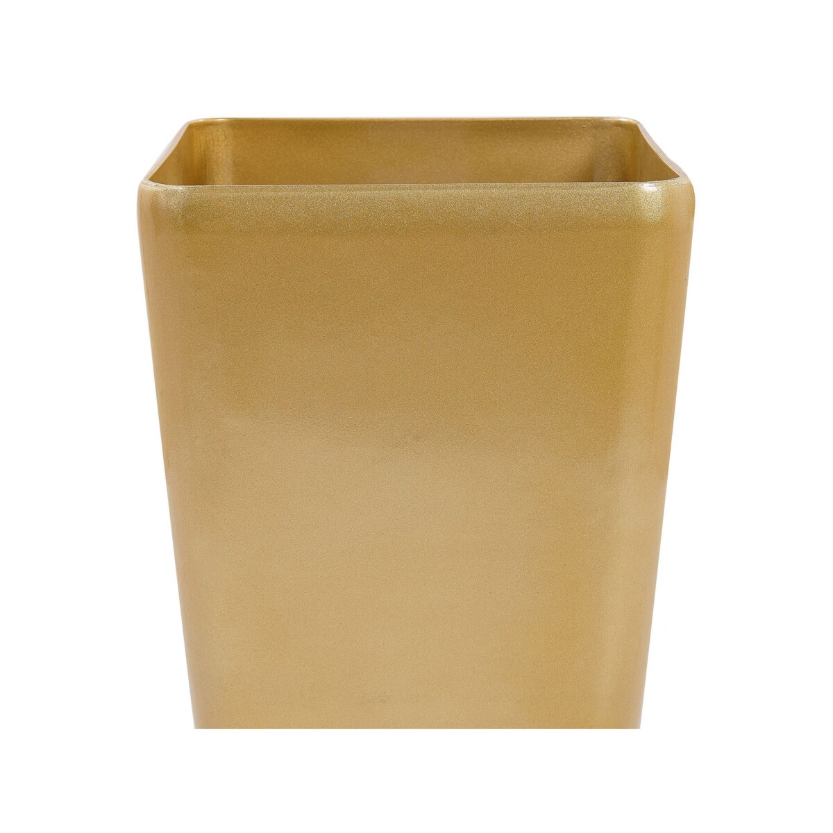 Doniczka 30 x 30 x 57 cm złota MODI