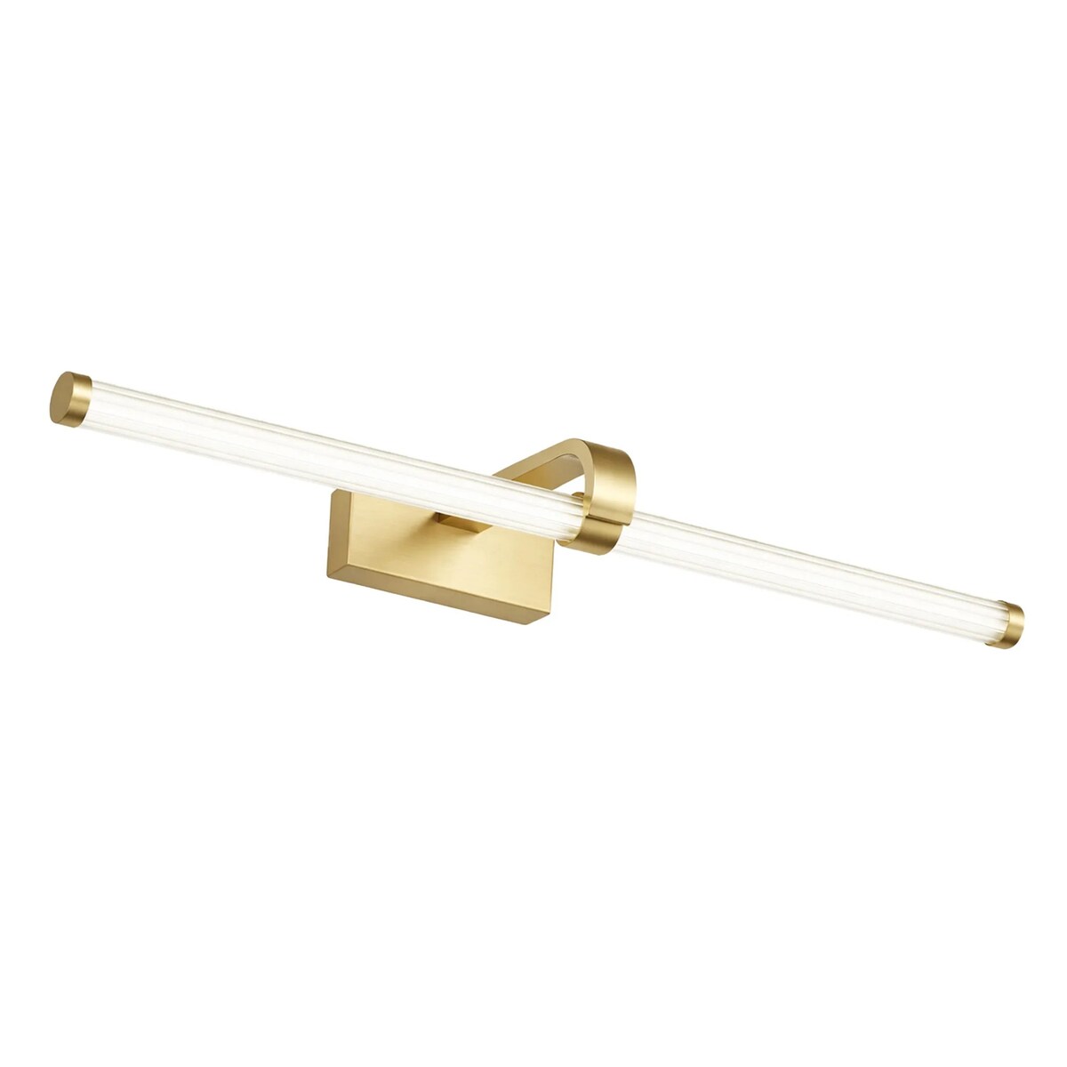 Kinkiet App1886-1W 60Cm Led Złoty Szczotkowany, Aluminium, Tworzywo Sztuczne