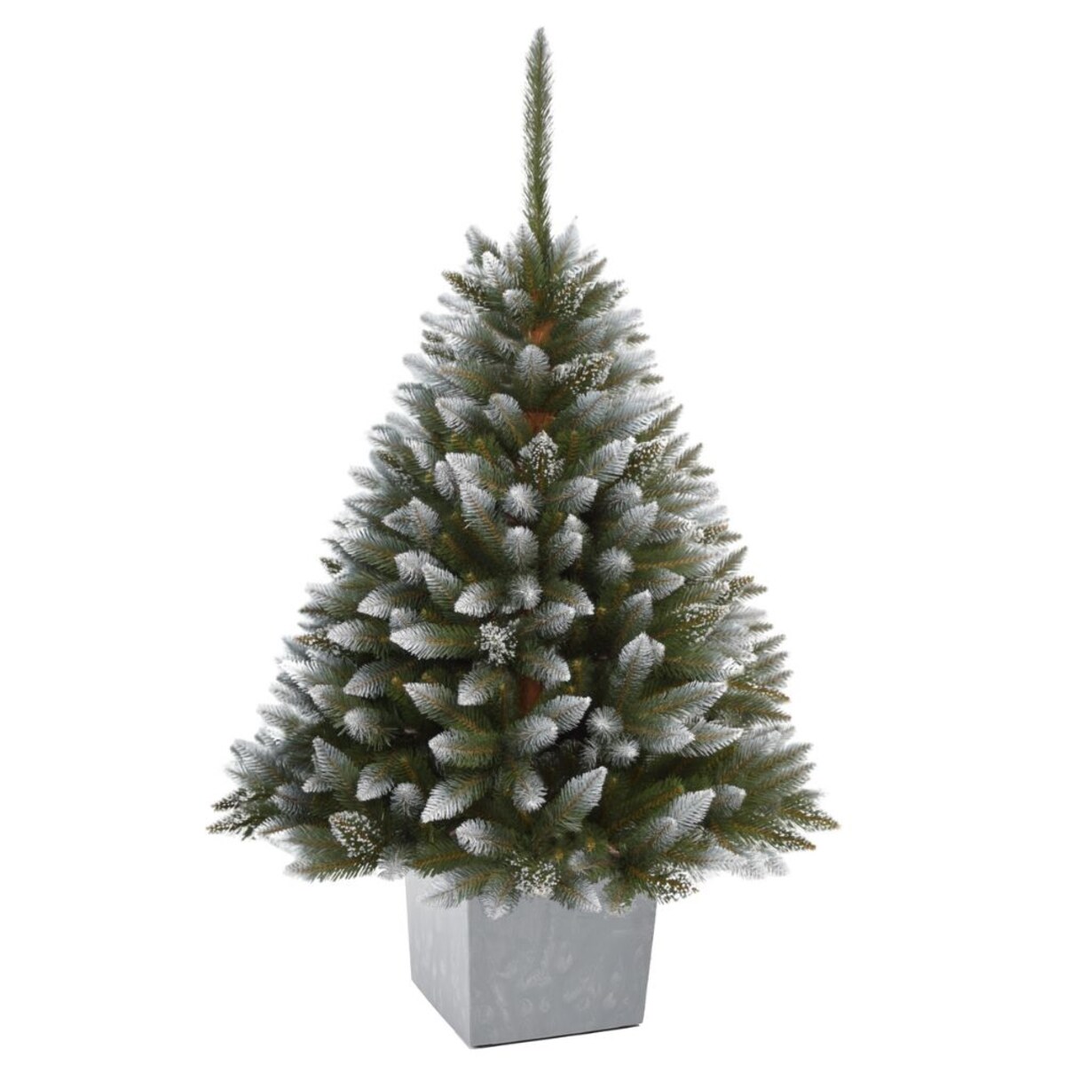 Choinka Premium Świerk DIAMENTOWY w Kwadratowej Donicy 110 cm X-Choinka 7 kolorów donicy