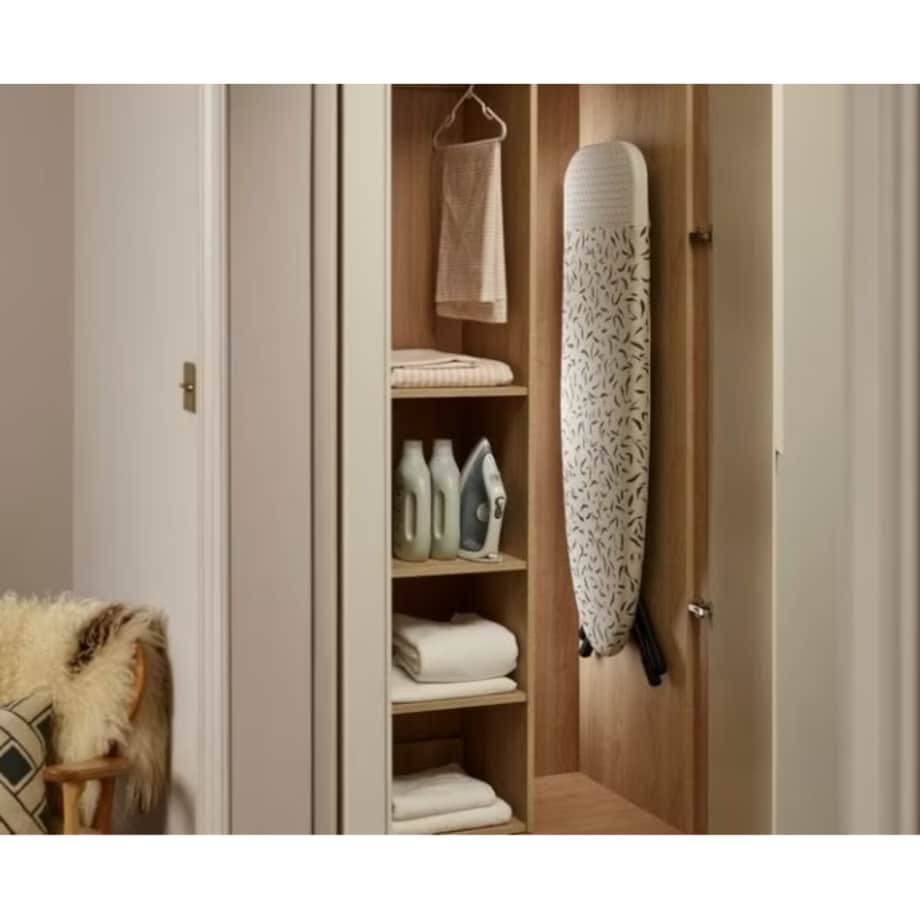 Deska do prasowania ecru Glide Plus, 136 x 38 x 8.5 cm, Joseph Joseph