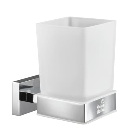 Kleine Wolke Meo Ścienny Kubek łazienkowy szkło mleczne