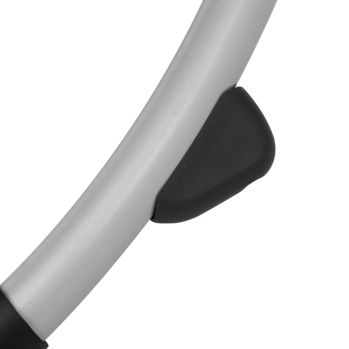 vidaXL Leżak z geometryczną ramą stalowy, taupe