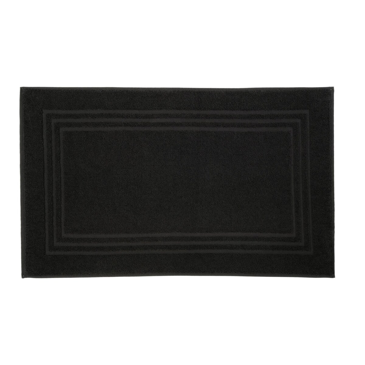 Kleine Wolke Lodge Wegański Dywanik Frotte czarny 50x 80 cm ECO LIVING