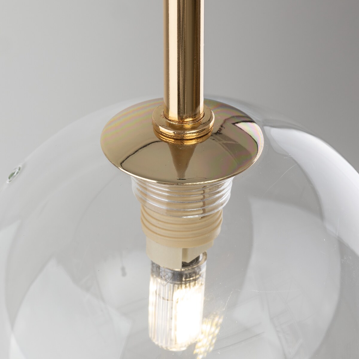 Lampa wisząca TK Lighting NILOS 5941 czarno-złota G9 regulowana wysokość 160 cm