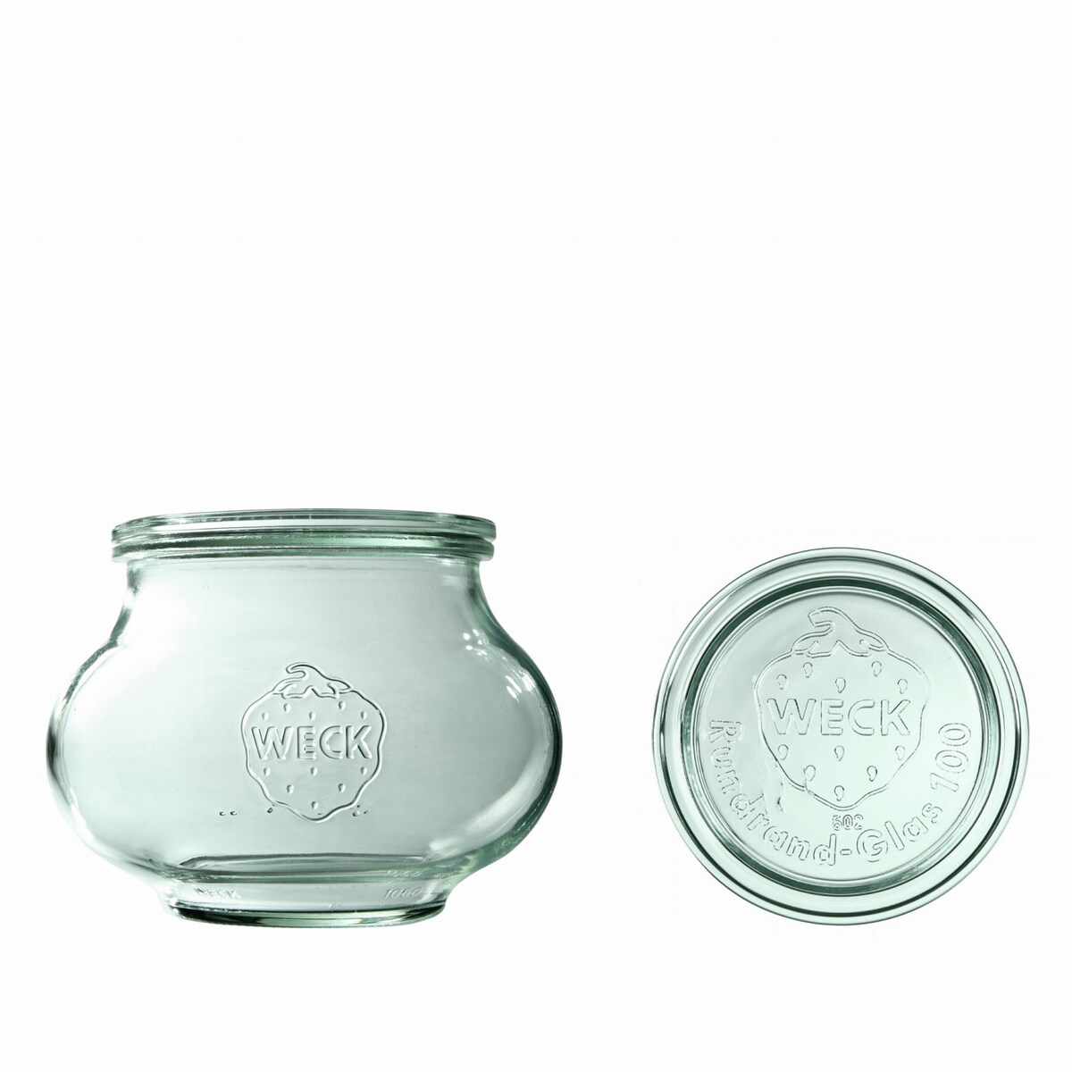 Weck Słoik Deco 1062 ml z pokrywą - op. 4 szt