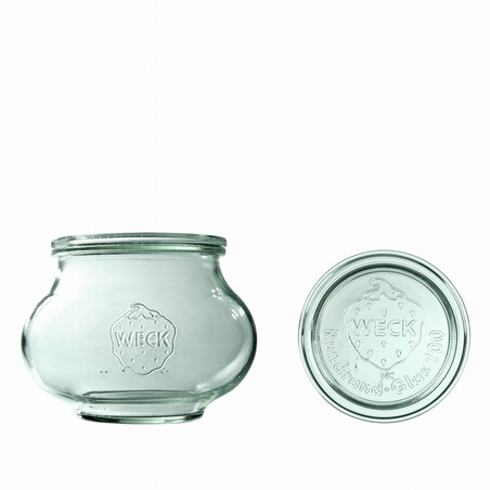 Weck Słoik Deco 1062 ml z pokrywą - op. 4 szt