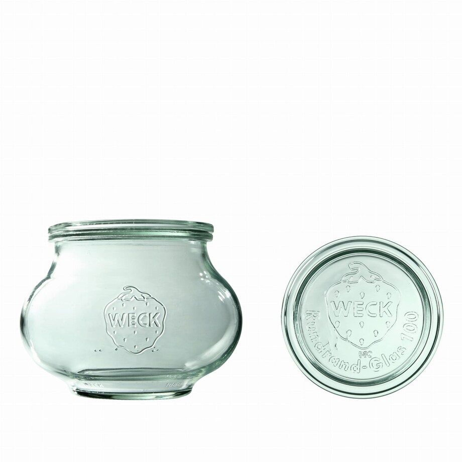 Weck Słoik Deco 1062 ml z pokrywą - op. 4 szt