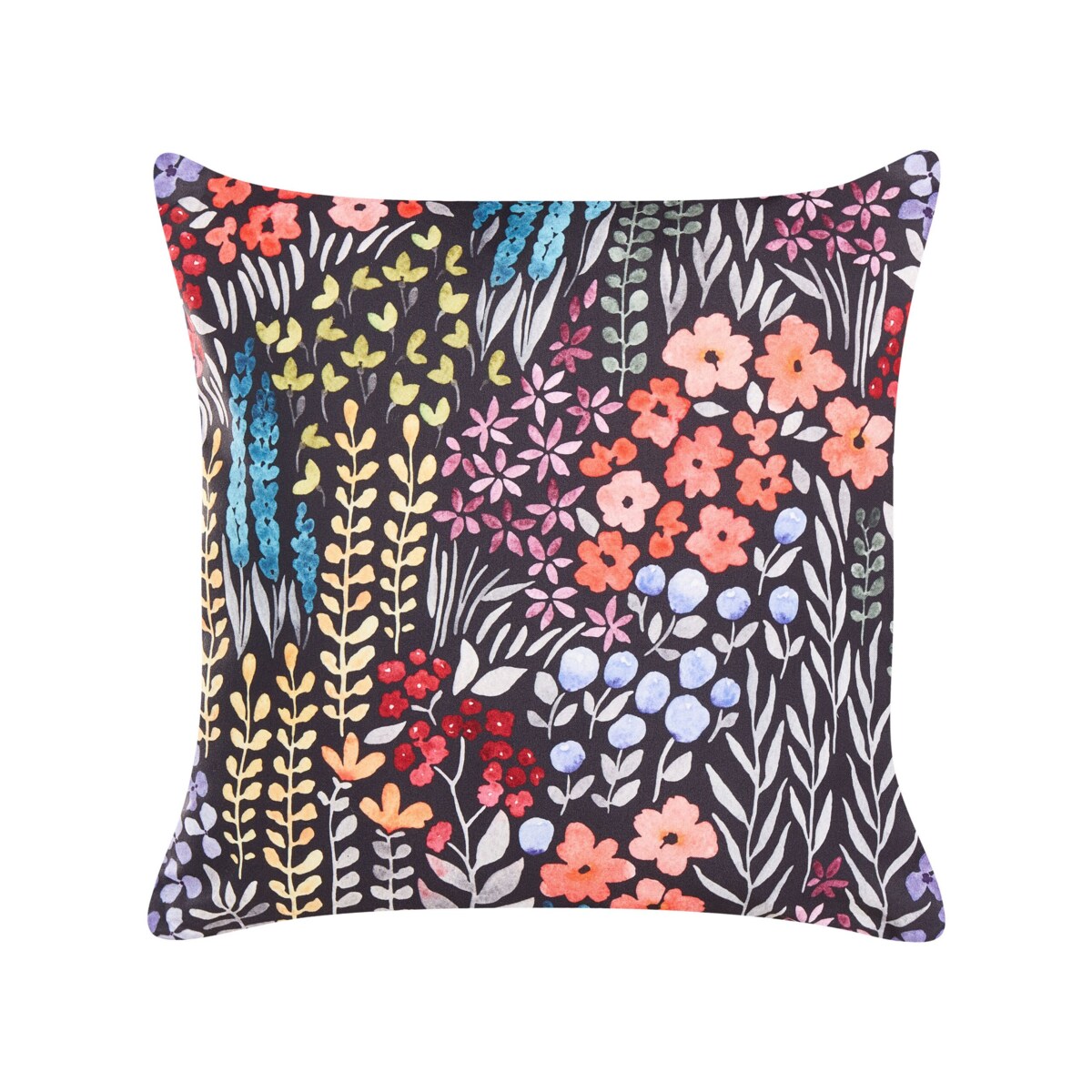 2 poduszki ogrodowe w kwiaty 45 x 45 cm wielokolorowe CASTELARO