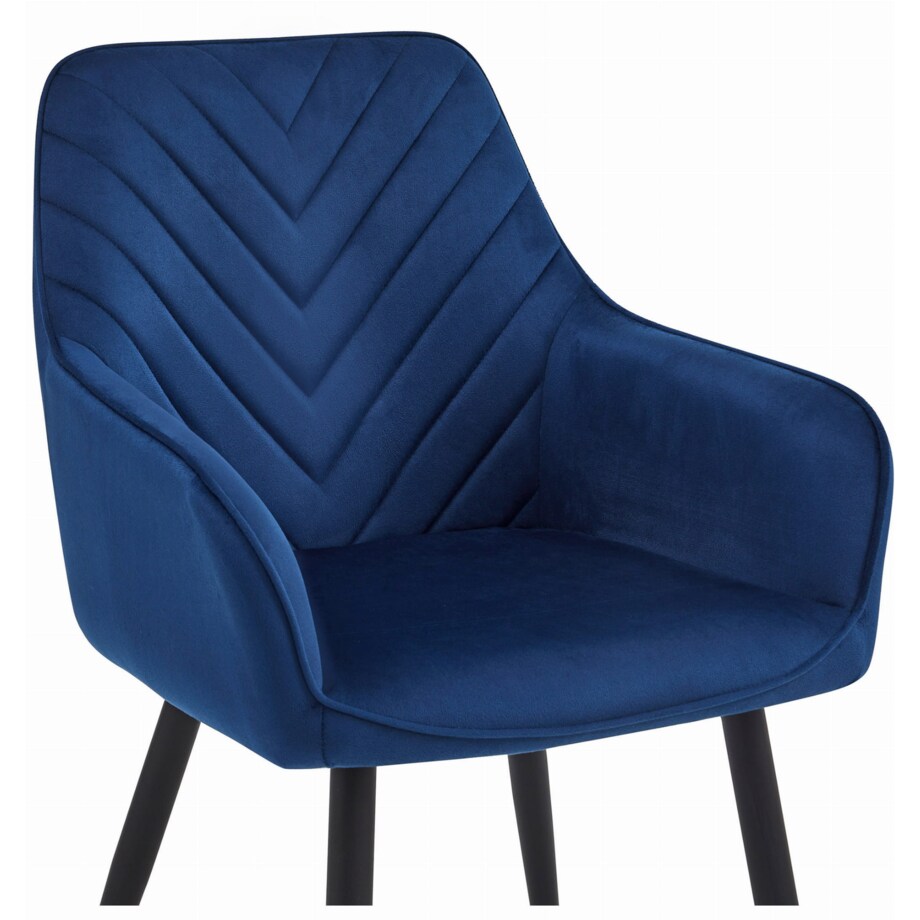 Krzesło Do Jadalni Kuchni Salonu Nana Granatowe