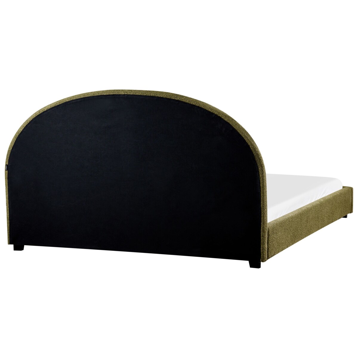 Łóżko Boucle VAUCLUSE 180 x 200 cm Oliwkowy