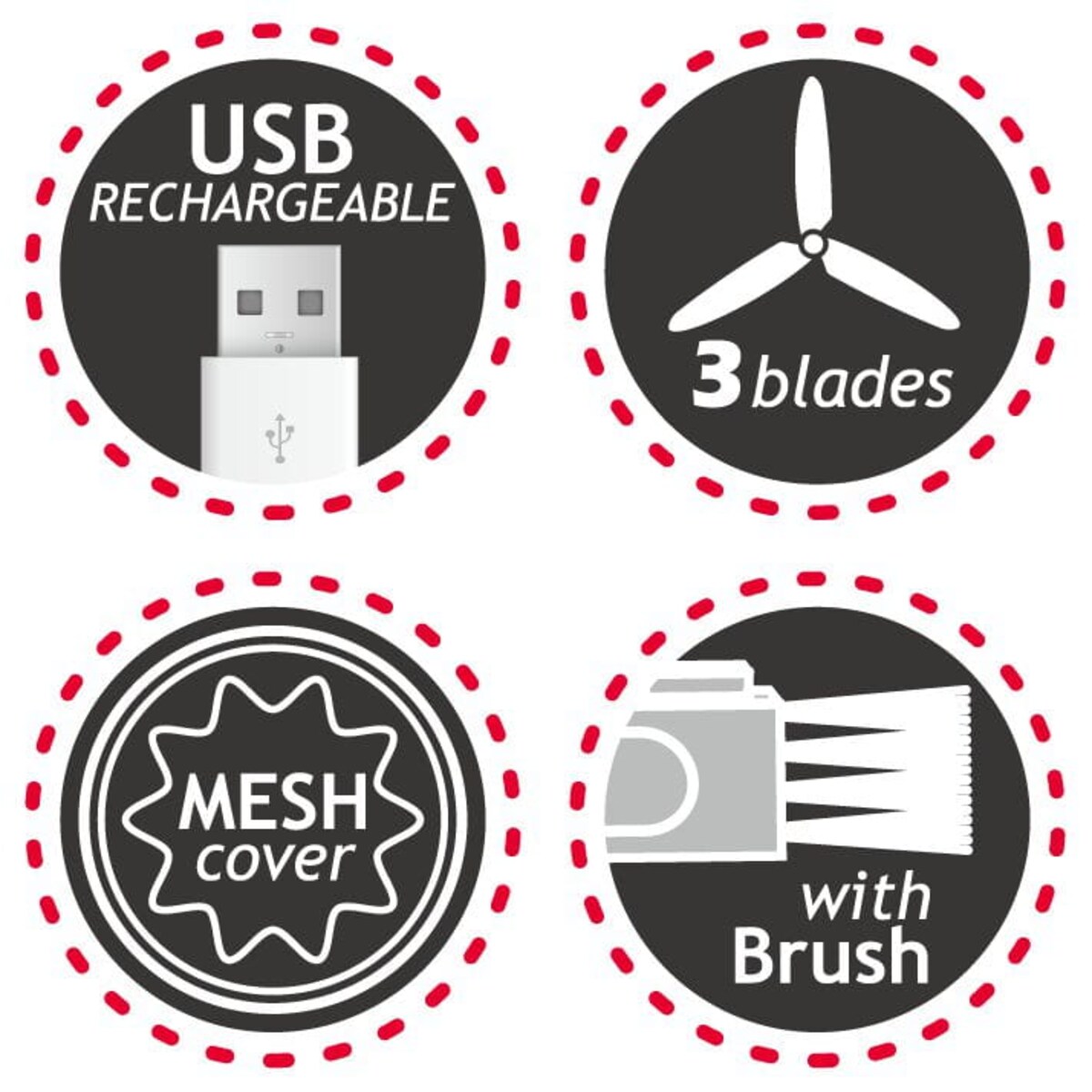 Golarka elektryczna do ubrań odzieży swetrów akumulatorowa KLAUSBERG