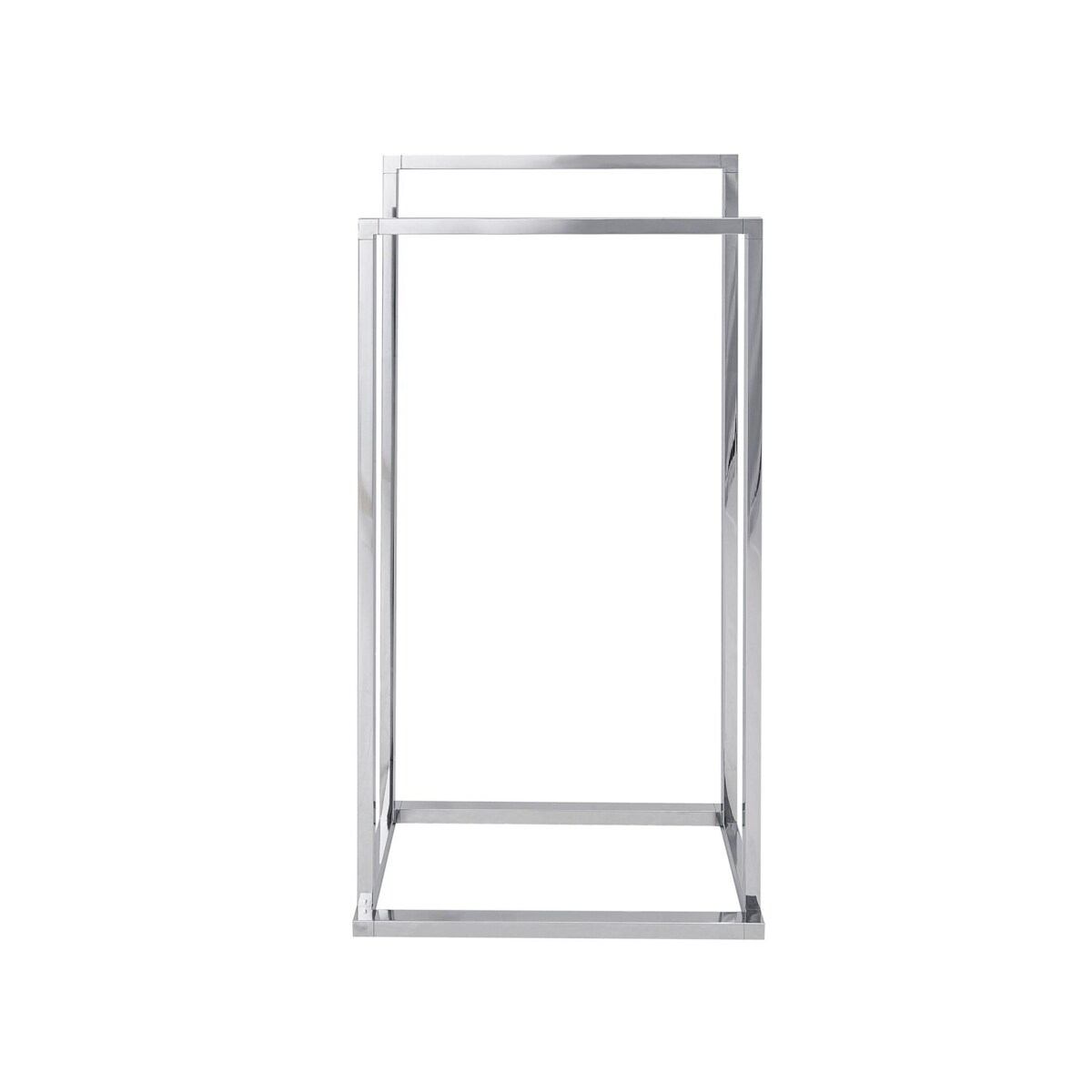 Stojak na ręczniki srebrny RECREO