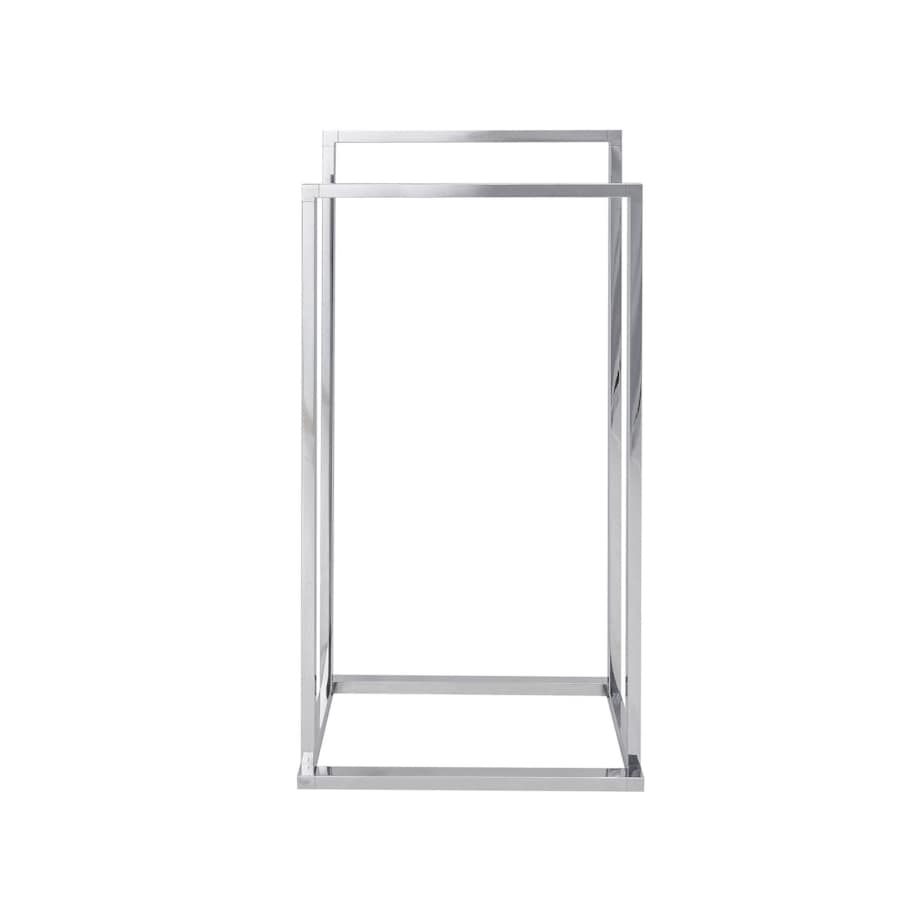 Stojak na ręczniki srebrny RECREO