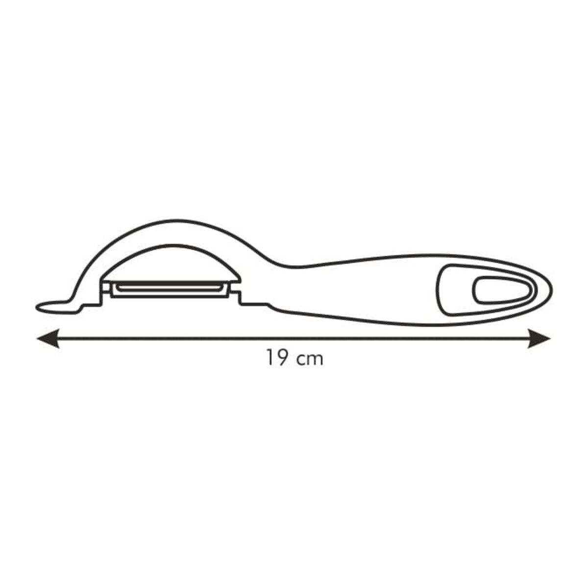 Skrobak z Podłużnym Ostrzem Presto Obierak Obieraczka do Warzyw Ziemniaków