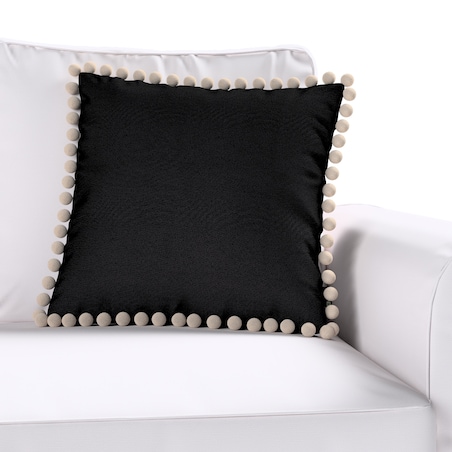Poszewka Wera na poduszkę 45x45 czarny