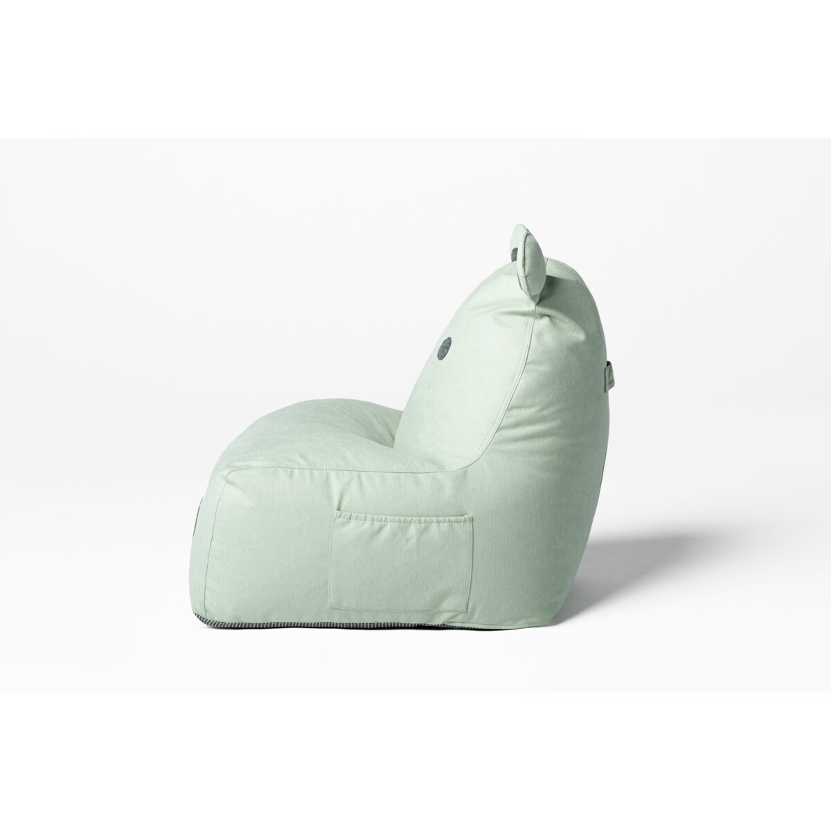 Pufa siedzisko Hippo Soft - Miętowa