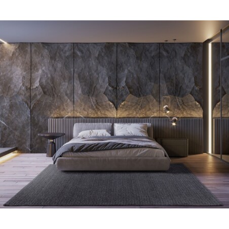 Dywan Multidecor FIR Wool 070x140 szary, cena za 1 szt.