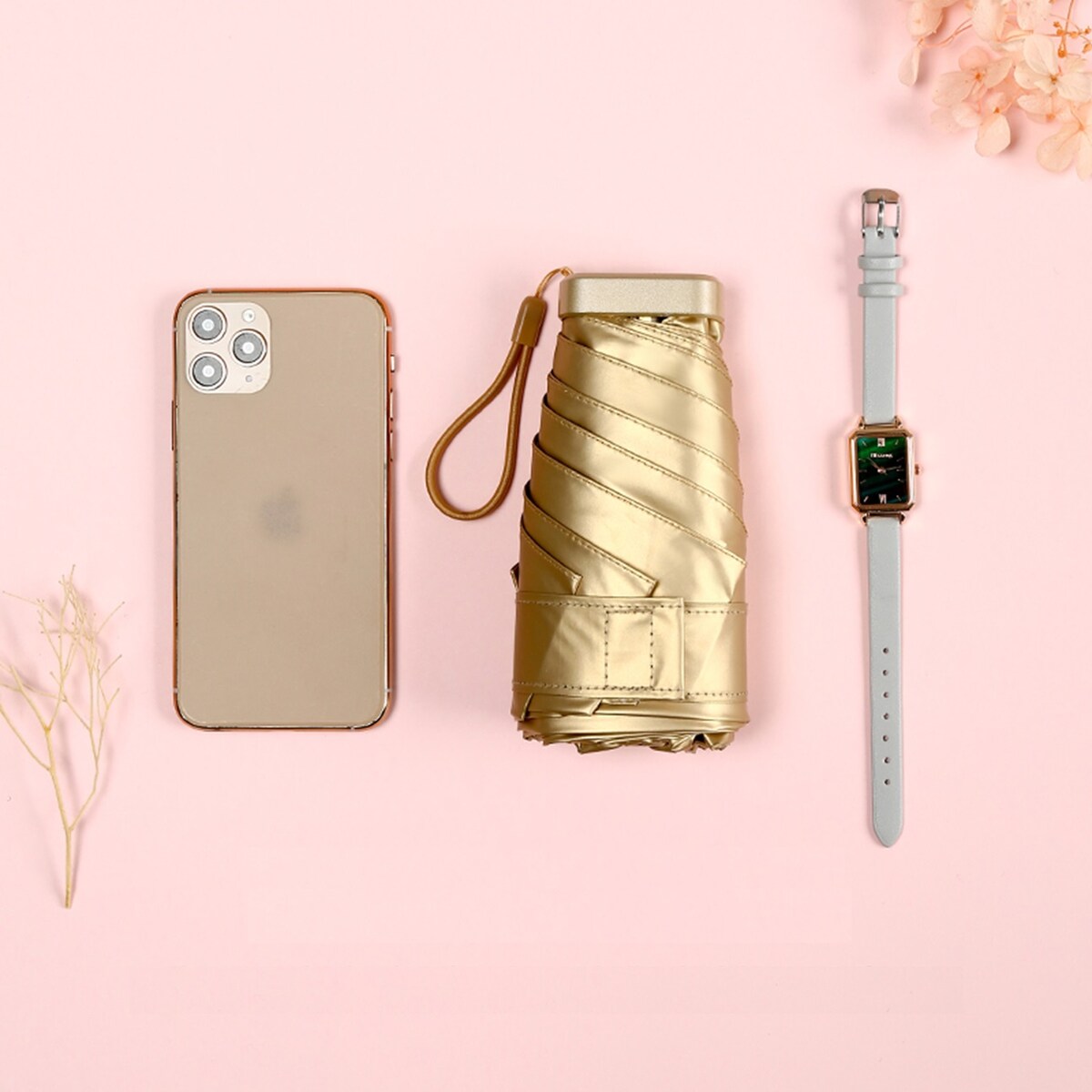 Parasol kieszonkowy składany kompaktowy PARASOLKA MAŁA mały mini LEKKI