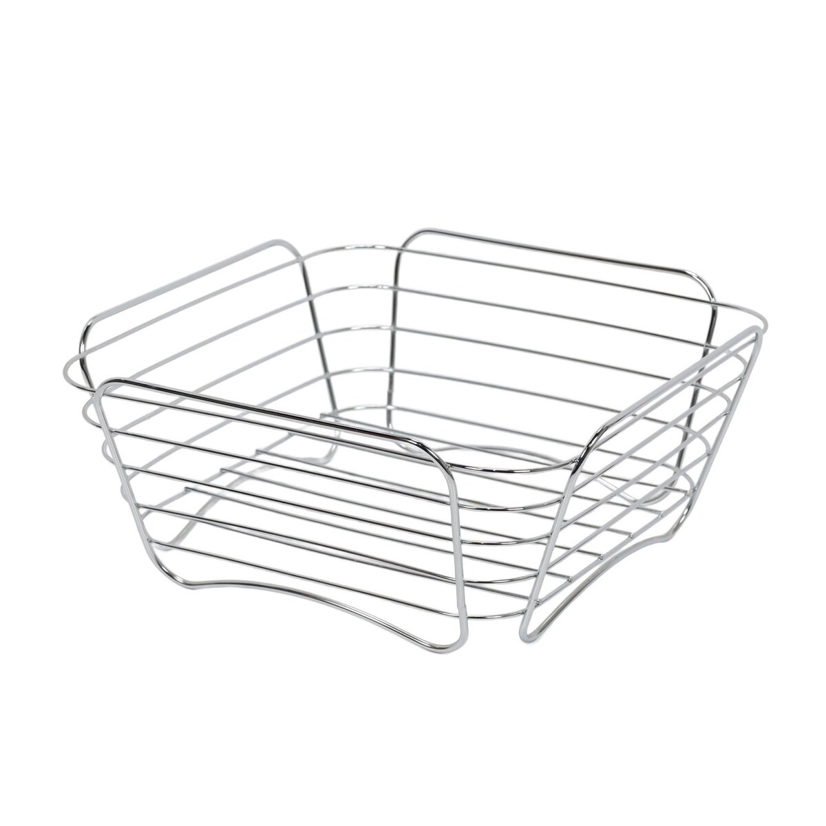 Koszyk metalowy na pieczywo i owoce 11x26x26 cm BLACKY-2 czarny