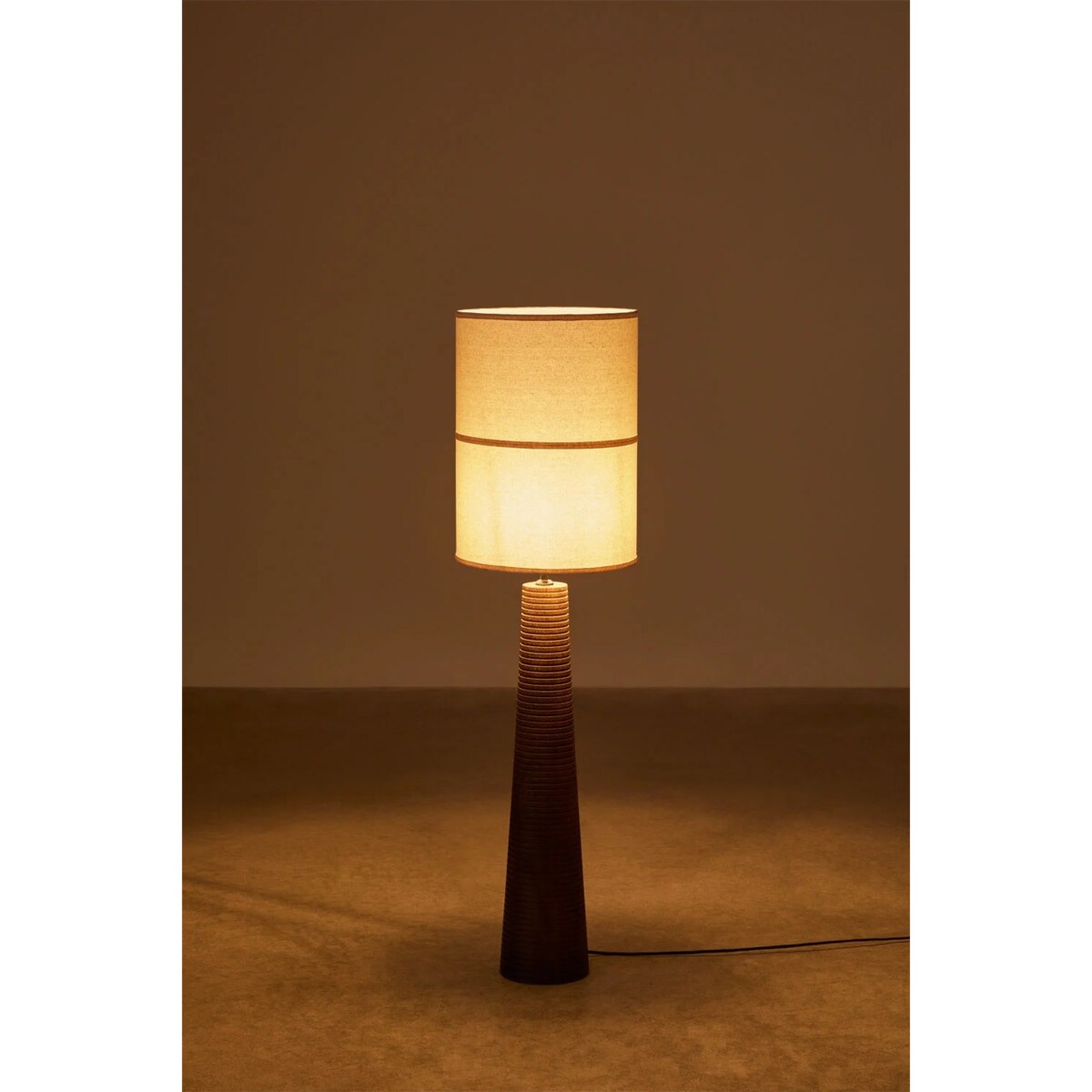 Lampa podłogowa z drewna mango Malva 120 cm