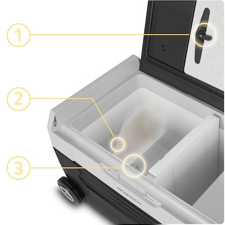 Lodówka kompresorowa turystyczna Berdsen Icemax 400 samochodowa zamrażarka 32L