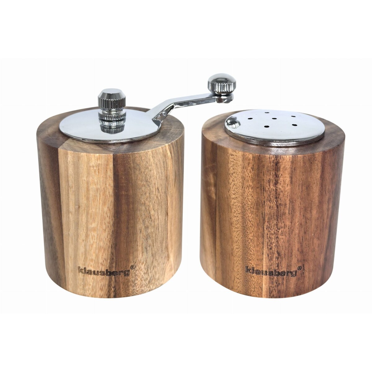 Zestaw do soli i pieprzu z młynkiem i solniczką KLAUSBERG