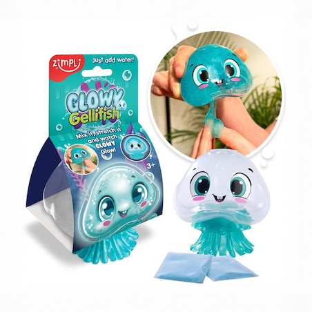 Świecący Slime – zabawka dla dzieci Meduza Glowy Gellifish 3+ Zimpli Kids