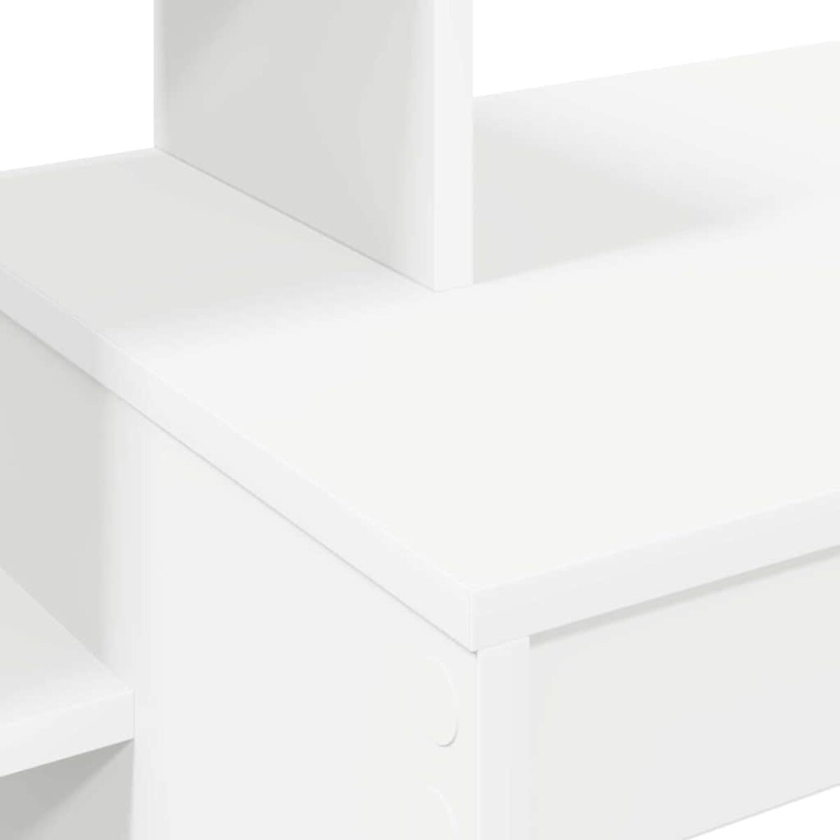 vidaXL Biurko z półką Biały 100 x 40 x 90 cm Materiał drewnopochodny