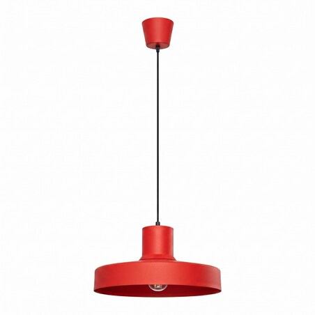 Lampa wisząca BILO czerwona