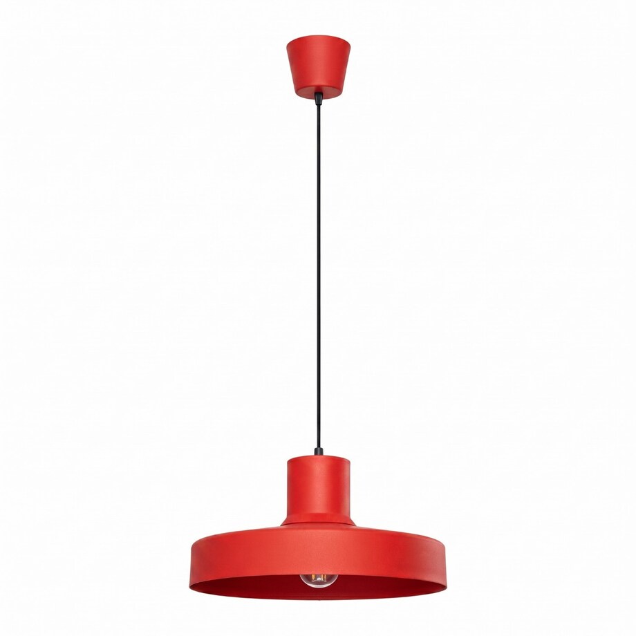 Lampa wisząca BILO czerwona