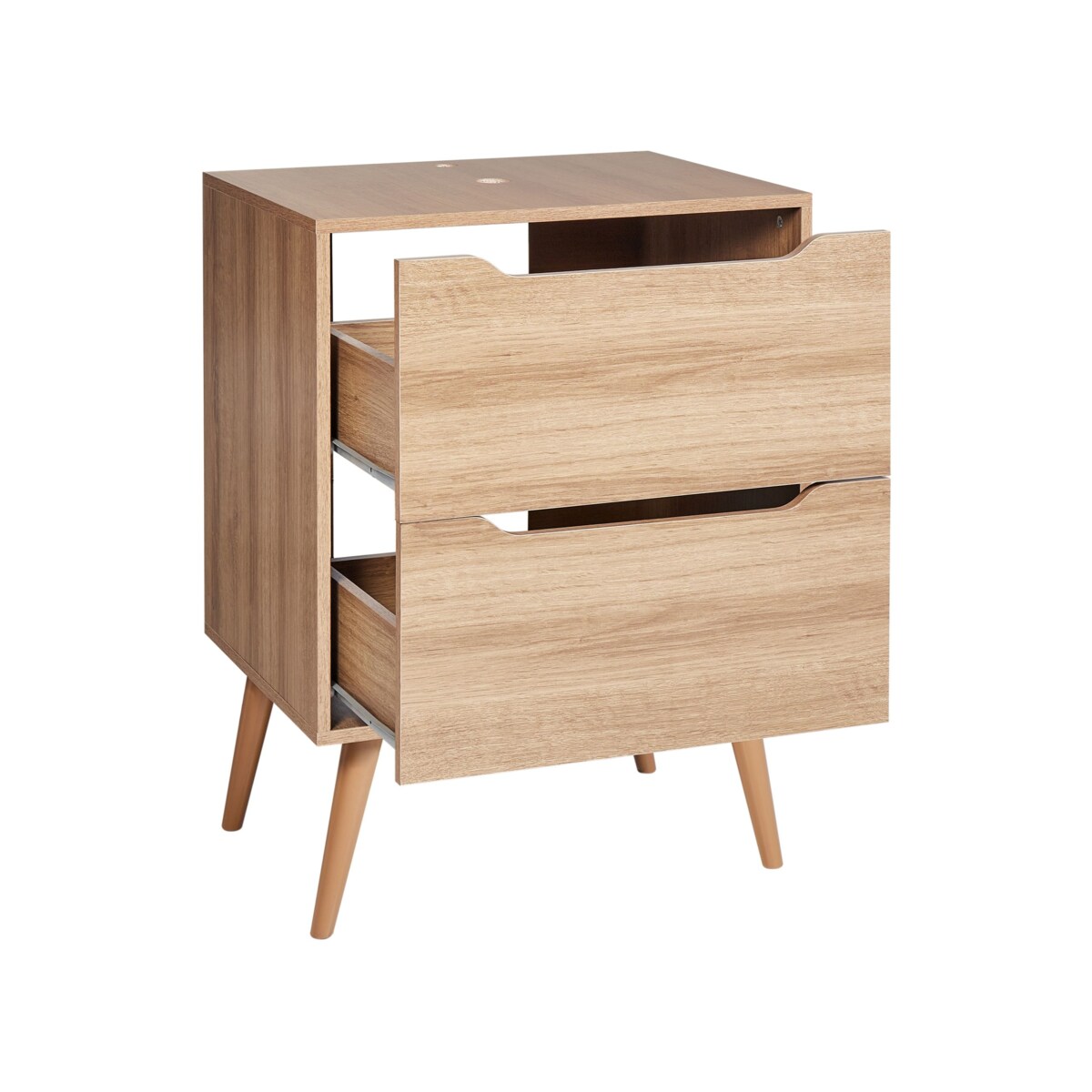 Szafka pod umywalkę CARIACICA 60 cm Jasnobrązowy