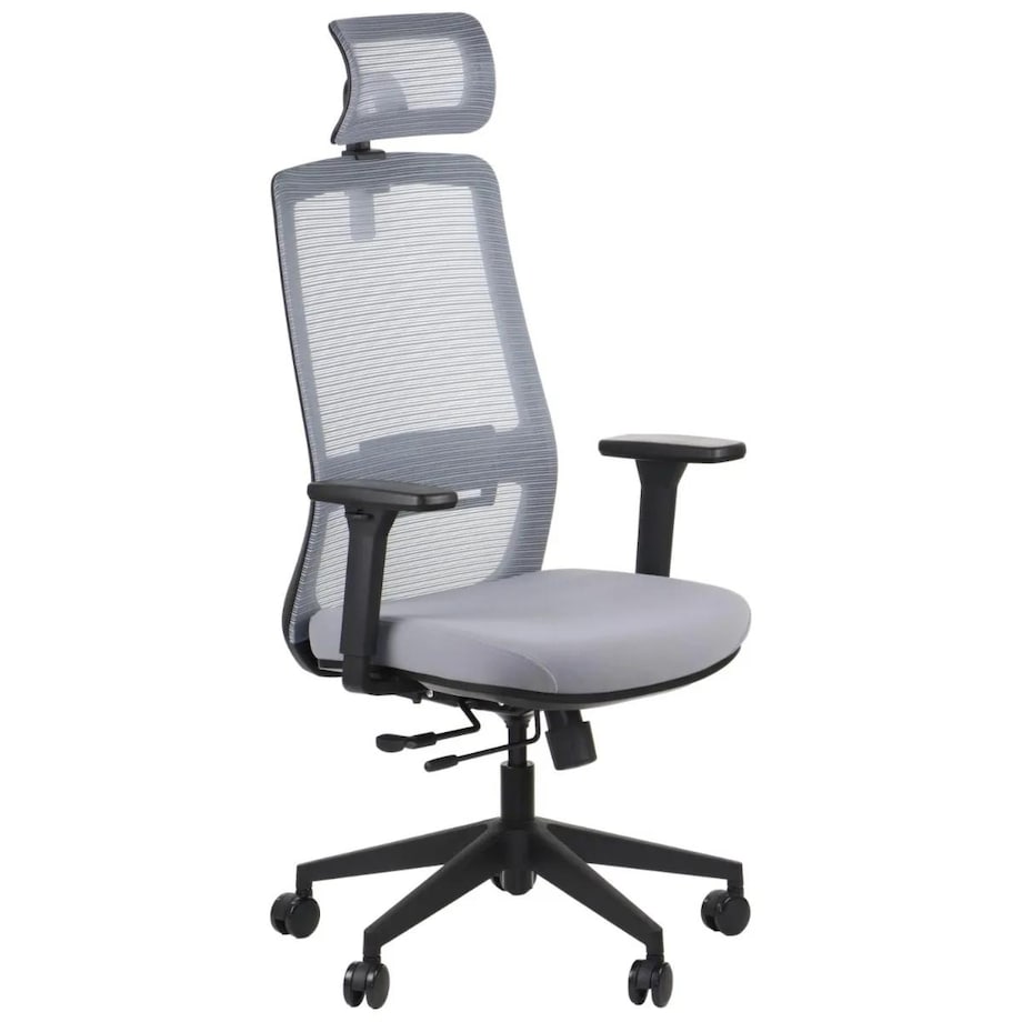 Fotel biurowy WISTER szary