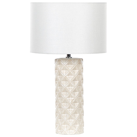 Lampa stołowa BALONNE Ceramika Jasnobeżowy
