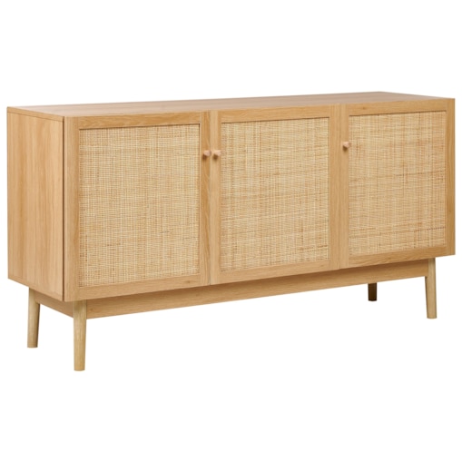 Szafka trzydrzwiowa jasne drewno NIVO