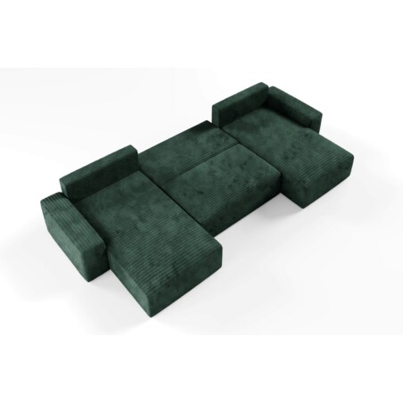 Narożnik COCO U z funkcją spania Kolor: TILIA 39