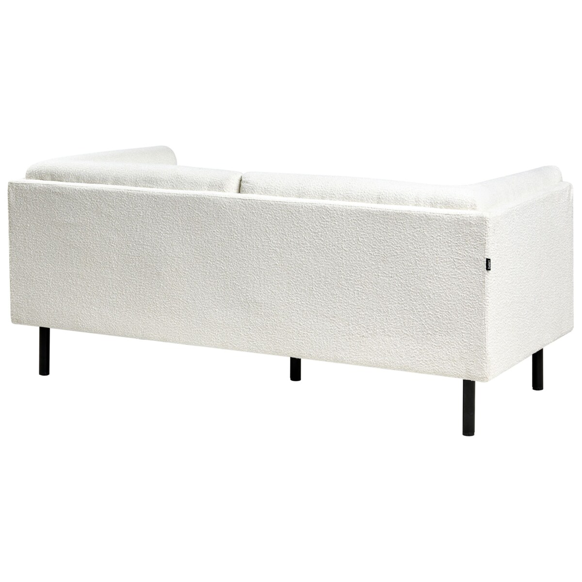 Sofa VORGOD Boucle Złamana biel dla 2 osób