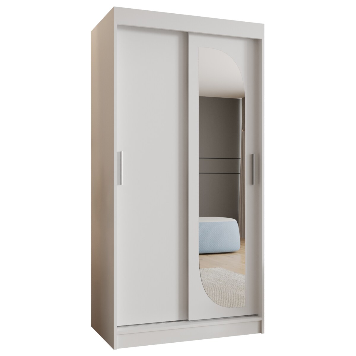 Szafa przesuwna LUCY 100 biały