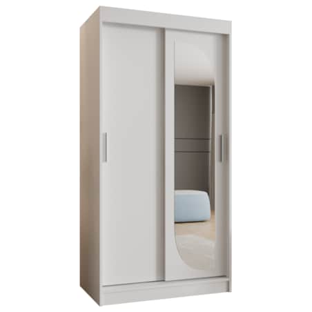 Szafa przesuwna LUCY 100 biały