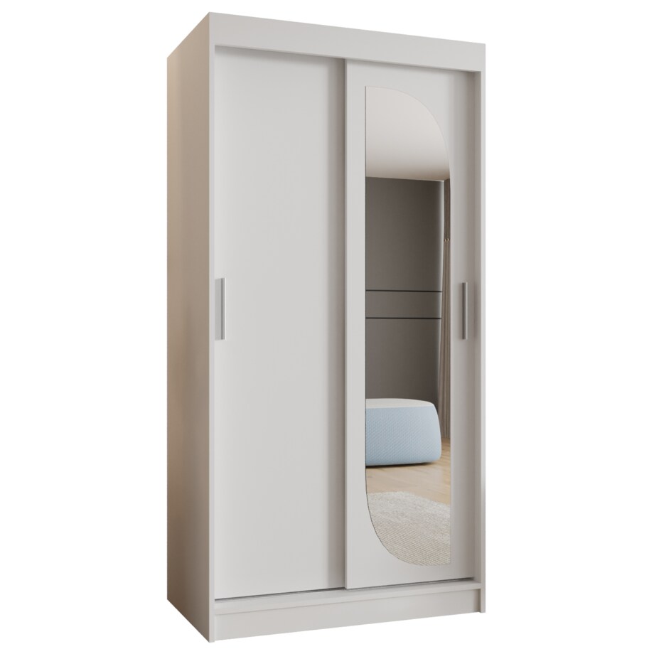 Szafa przesuwna LUCY 100 biały