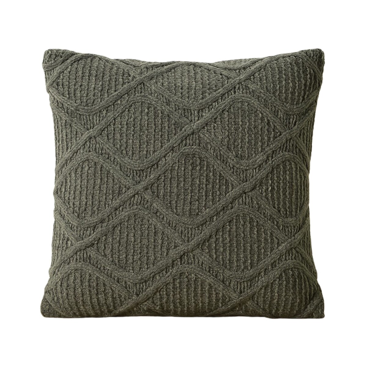 Poduszka dekoracyjna CHENILLE, dzianinowa, 45 x 45 cm