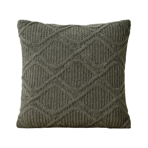 Poduszka dekoracyjna CHENILLE, dzianinowa, 45 x 45 cm