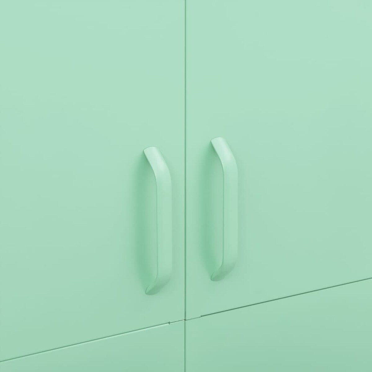 vidaXL Szafa, miętowa, 90x50x180 cm, stalowa