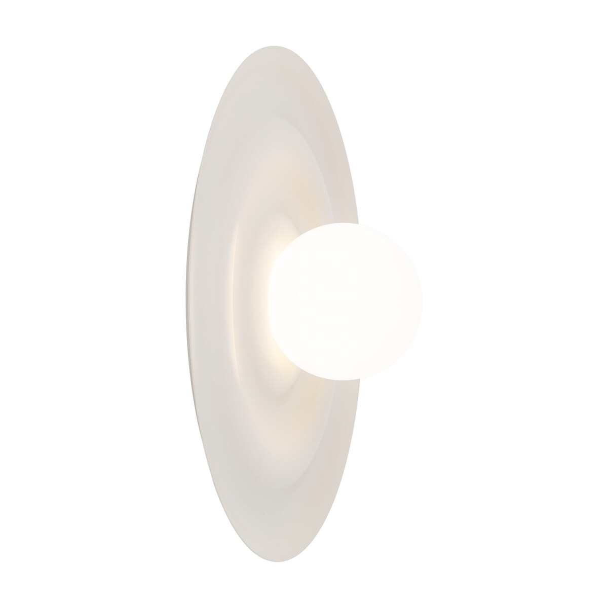 Kinkiet Tk Lighting Onda Kaszmirowy Beż M Falowany Okręgi Klosz 1Xg9