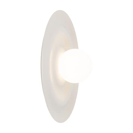 Kinkiet Tk Lighting Onda Kaszmirowy Beż M Falowany Okręgi Klosz 1Xg9