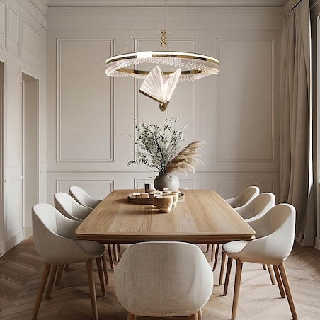 Lampa wisząca Light Prestige Marissa złoty LED CCT 3000K/4000K/6000K (regulowana) 1 szt.