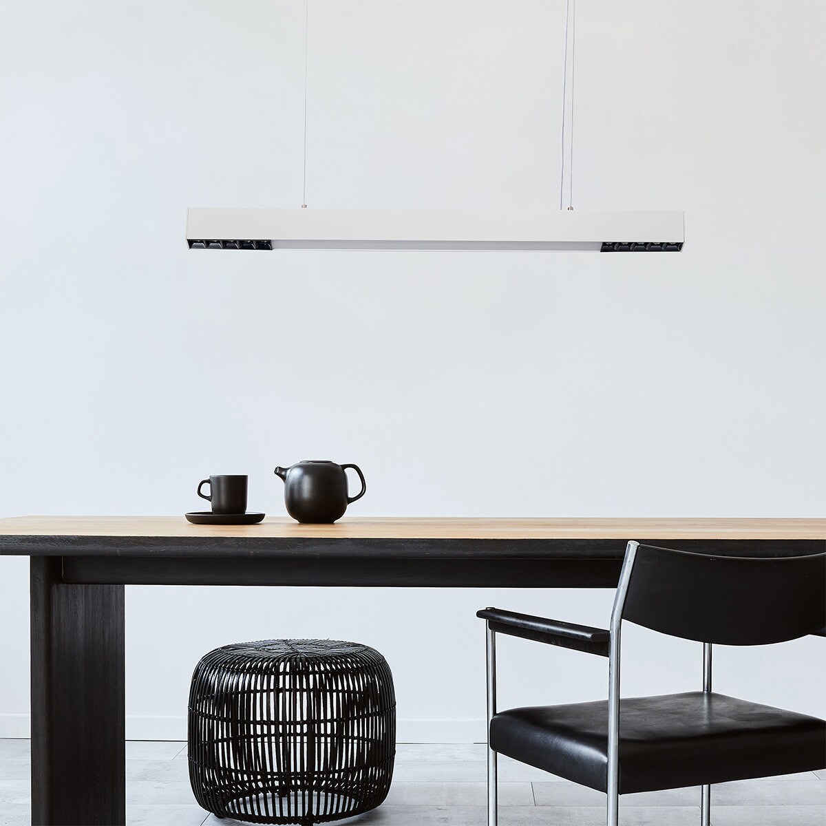 Lampa sufitowa wisząca Light Prestige Cali biały LED 2700K-6500K (SMART) 1 szt.