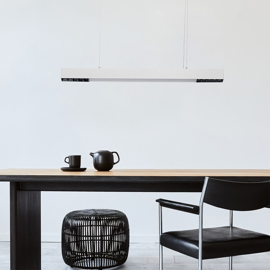Lampa sufitowa wisząca Light Prestige Cali biały LED 2700K-6500K (SMART) 1 szt.